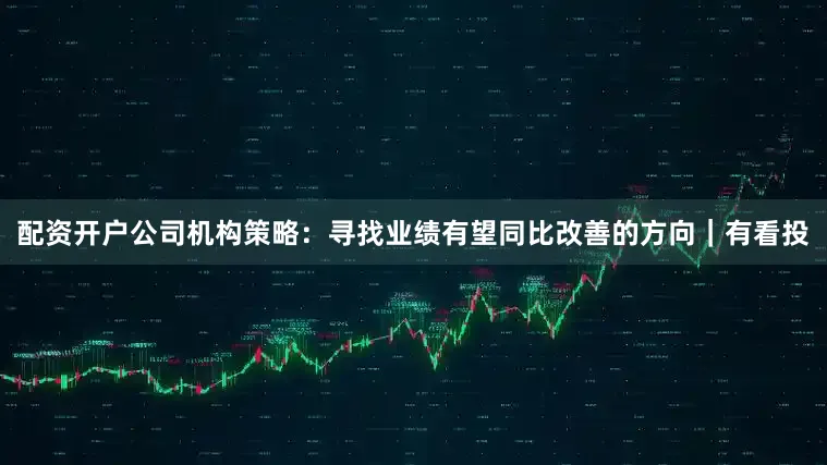 配资开户公司机构策略：寻找业绩有望同比改善的方向｜有看投